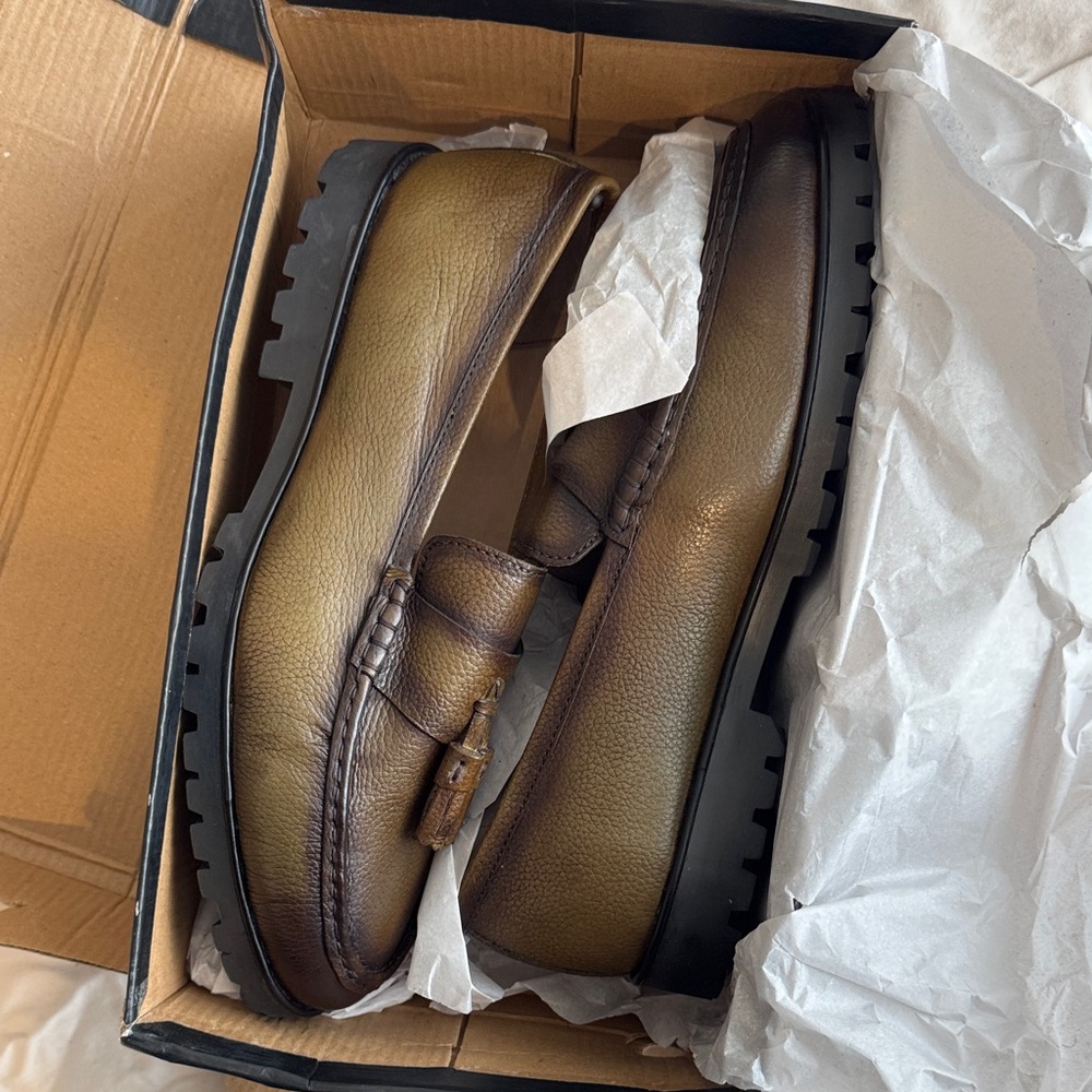 Jacob and Isaac Leather Loafers